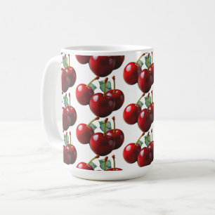 Retro Cherries fresh picked  Coffee Mug