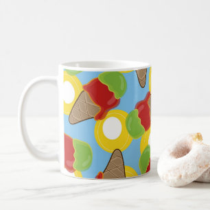 Retro Cherry and Lime Ice Cream Mug