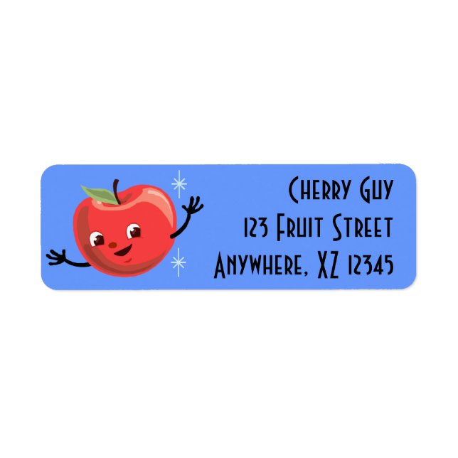 Retro Cherry Apple Guy (Devant)