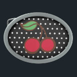 Retro Cherry Belt Buckle<br><div class="desc">The design is from original art.</div>