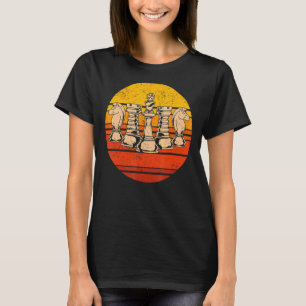 Retro Chess Pieces Board Game Chess  Chess Player  T-Shirt