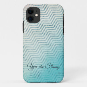 Retro Chevron zigzag iPhone Case