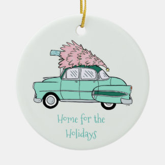 Retro Chevy BelAir Christmas Ornament