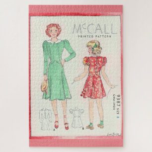 Retro Chic Jigsaw Puzzle