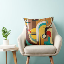 Retro Chic | Mid-Century Abstract Art