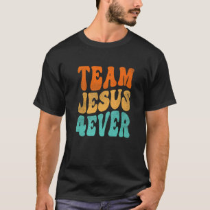 Retro Christianity Faith Christ Lord Savior Team J T-Shirt