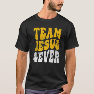 Retro Christianity Faith Christ Lord Saviour Team  T-Shirt