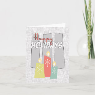 Retro Christmas 1958 Greeting Card -Personalize
