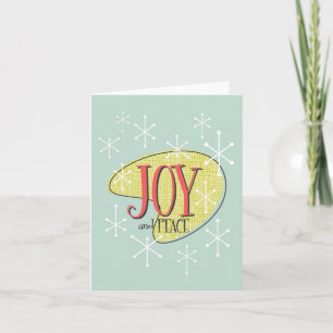 Retro Christmas 1958 Greeting Card -Personalize