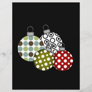 Retro Christmas Balls T-shirts and Gifts Flyer