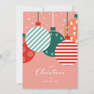 Retro Christmas Baubles - Classic Holiday Charm