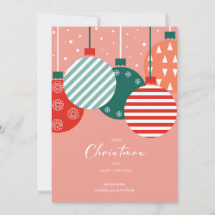 Retro Christmas Baubles - Classic Holiday Charm