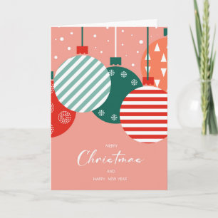 Retro Christmas Baubles - Classic Holiday Charm