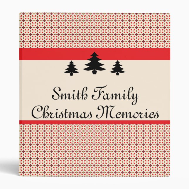 Retro Christmas Binder (Front)