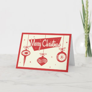 Retro Christmas Card