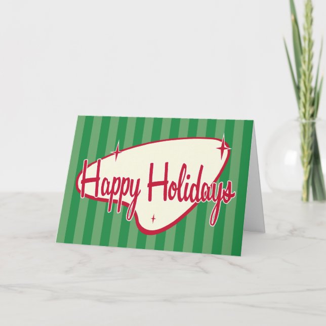Retro Christmas Card (Front)