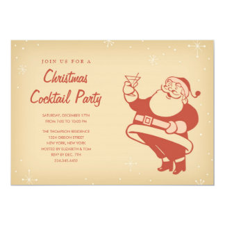 christmas cocktail party invites