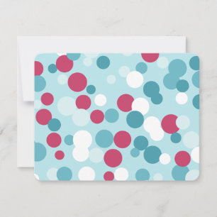 Retro Christmas Dots Card