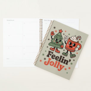 Retro Christmas Feeling Jolly Vintage Holiday Planner