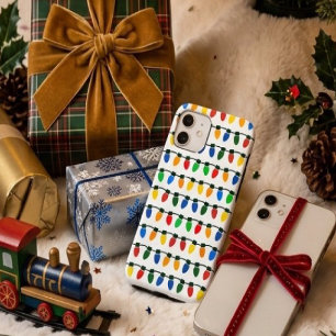 Retro Christmas Holiday Colourful String Lights Ar