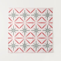 Retro Christmas mid century seamless pattern in vi