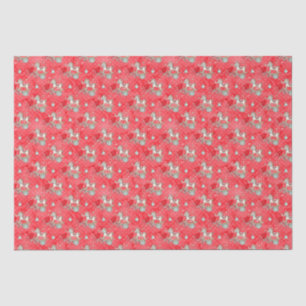 Retro Christmas Rocking Horse Tissue Paper