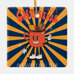 Retro Christmas Tree Cookie Ornament