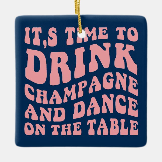 Retro Christmas Tree Cookie Ornament (Front)