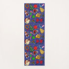 Retro Christmas Vintage Colourful Blue Red Green