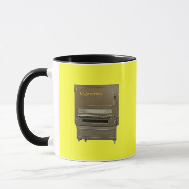Retro Cigarette Automat Mug (Left)