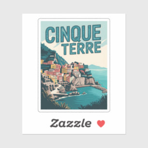 Retro Cinque Terre Hike Design Gift