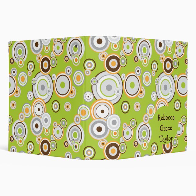 Retro Circle Binder (Background)