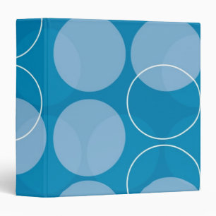 Retro circles binder