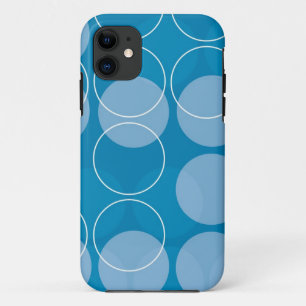 Retro circles iPhone 11 case