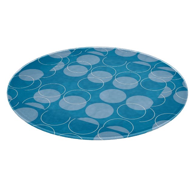 Retro circles cutting board (Corner)