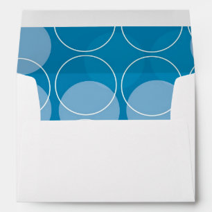 Retro circles envelopes