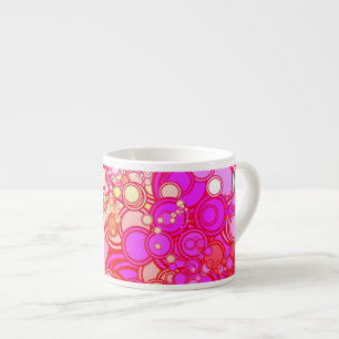 Retro Circles Espresso Cup