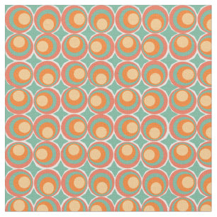Retro Circles Fabric
