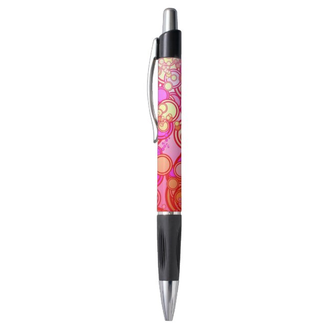 Retro Circles Pen (Top (Vertical))