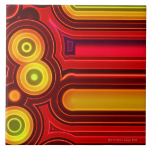 Retro Circles Tile