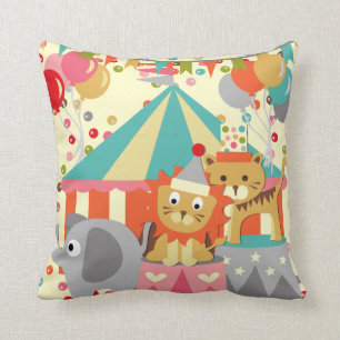 Retro Circus  MOJO Pillow