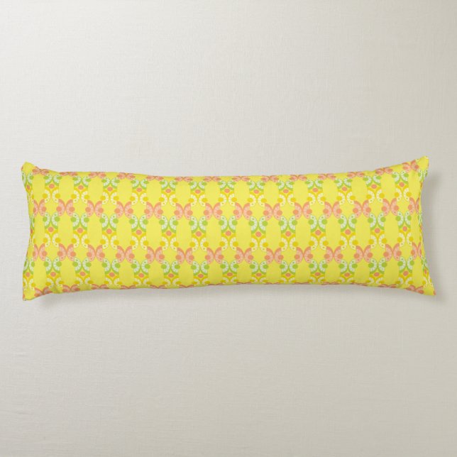 Retro Citrus Body Pillow (Back)