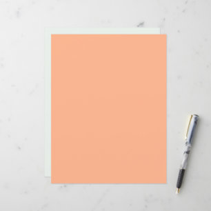 Retro Citrus Sunset on Sea Solid Scrapbook Paper