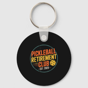Retro Ckleball Retirement Club Apparel Retro Vinta Keychain