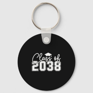 Retro Cl Of 2038 Grow With Me Kindergarten Student Keychain