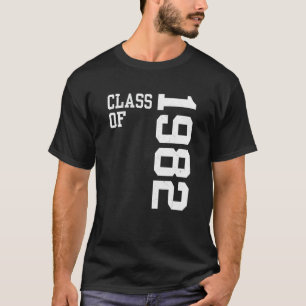 Retro Class of 1982 Senior High School Reunion Vin T-Shirt