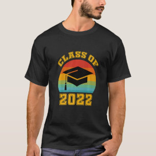 Retro Class Of 2022 College University High School T-Shirt