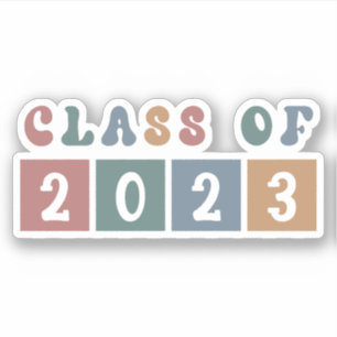 Retro Class of 2023 School College graduation Gift