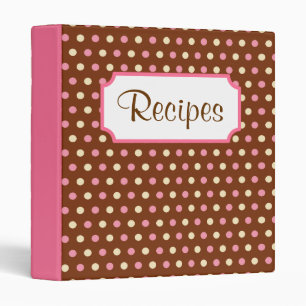Rétro classeur de recette de point