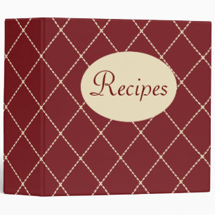 Retro Classic Recette Organisateur Classeur Cadeau